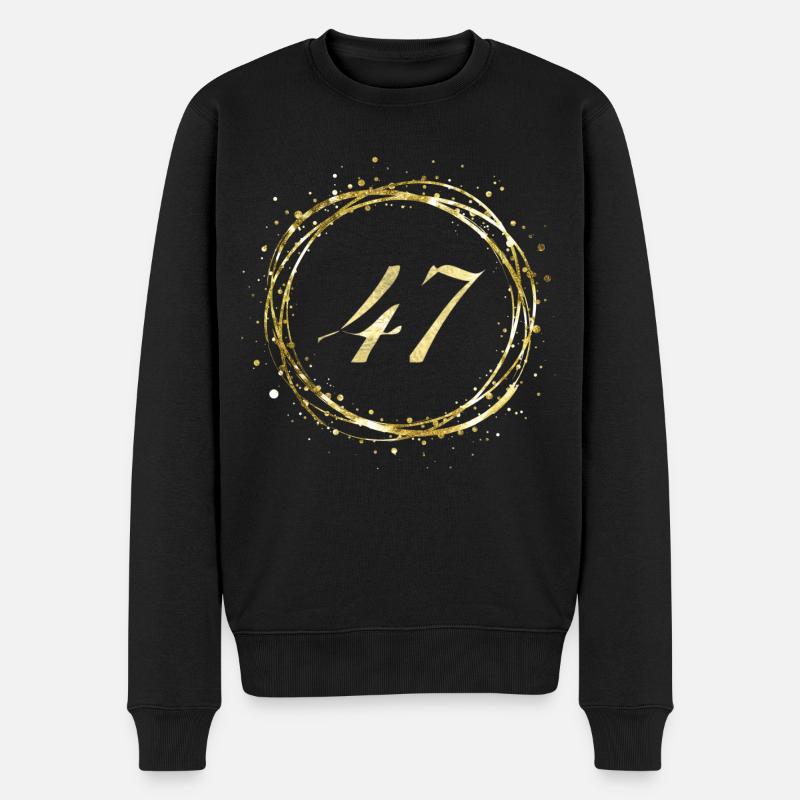 47 - Pull Premium bio Homme - noir