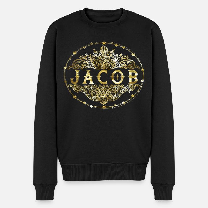 Jacob - Pull Premium bio Homme - noir