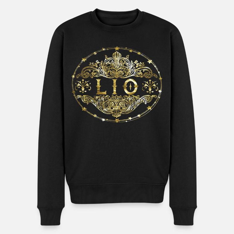 Lio - Männer Premium Bio Pullover - Schwarz