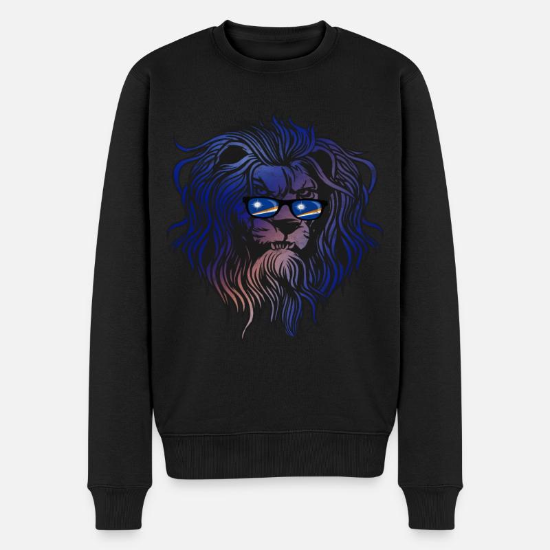 Marshallinseln - Männer Premium Bio Pullover - Schwarz