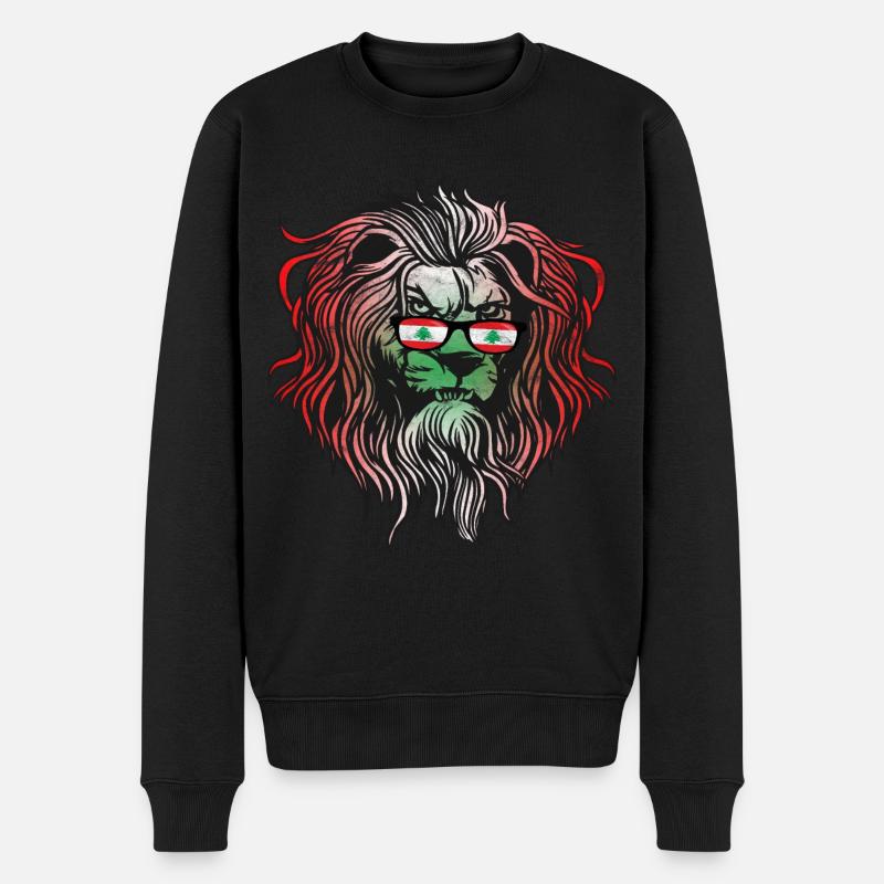 Liban - Pull Premium bio Homme - noir