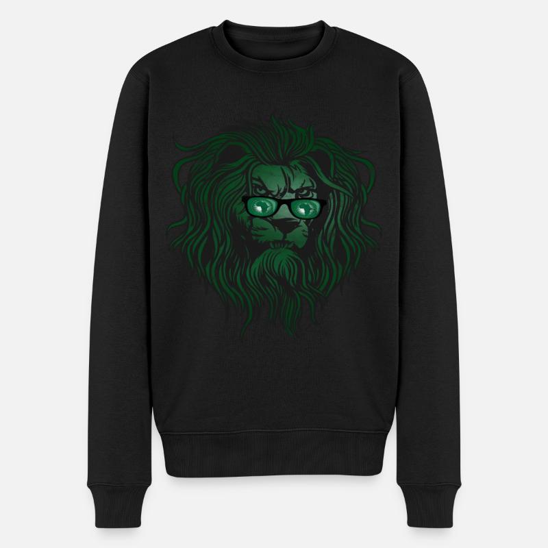 Union africaine - Pull Premium bio Homme - noir