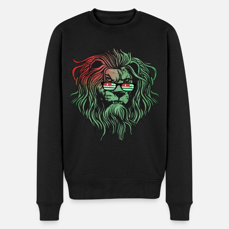 Abkhazie - Pull Premium bio Homme - noir