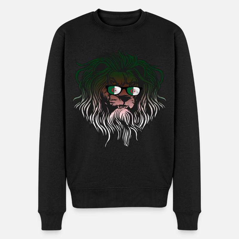 Algérie - Pull Premium bio Homme - noir