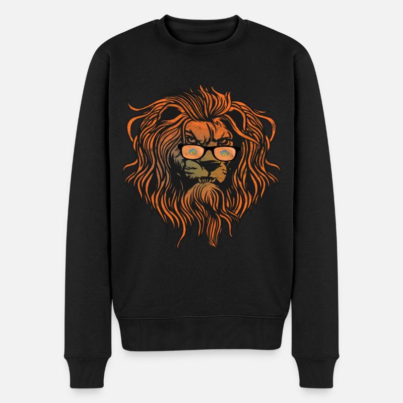 Bali - Männer Premium Bio Pullover - Schwarz