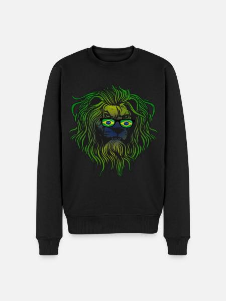 Brazil - Men's Premium Organic Jumper - black