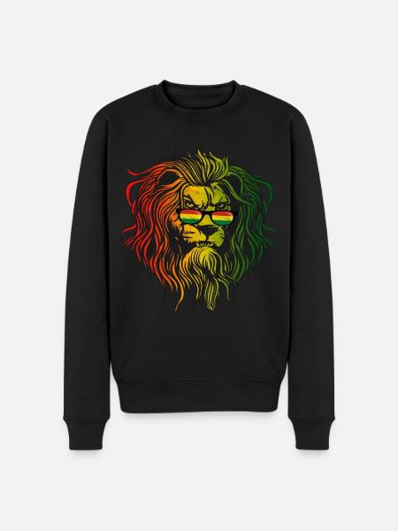 Bolivia - Men's Premium Organic Jumper - black