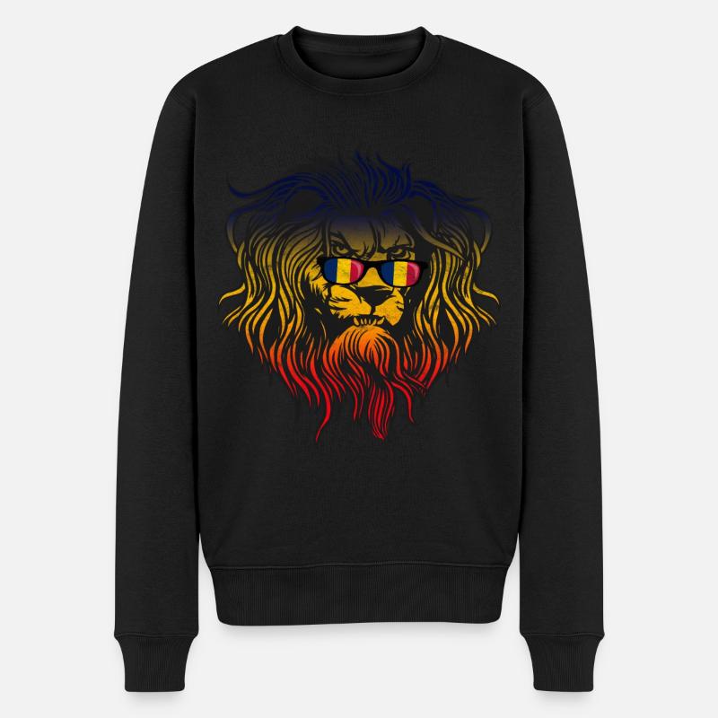 Tchad - Pull Premium bio Homme - noir