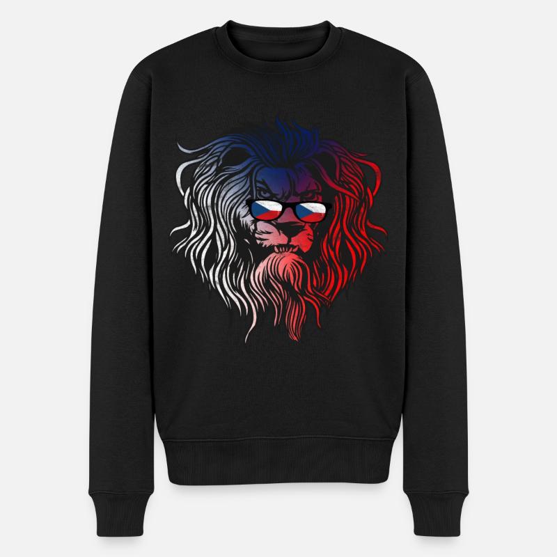 République tchèque - Pull Premium bio Homme - noir