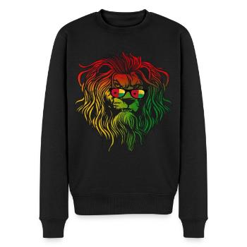 Guinée-Bissau - Pull Premium bio Homme - noir - Devant - Nico (187cm)
