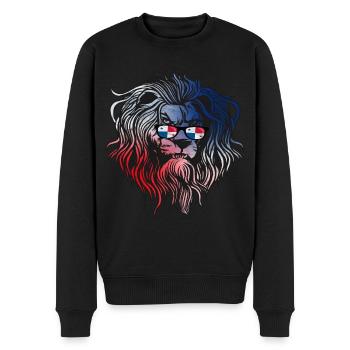 Panama - Men's Premium Organic Jumper - black - Front - Nico (187cm)