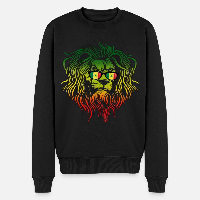 Sénégal - Pull Premium bio Homme - noir
