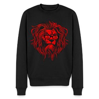Soviet Union - Men's Premium Organic Jumper - black - Front - Nico (187cm)