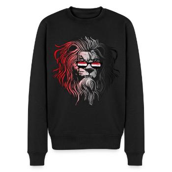 Jemen - Männer Premium Bio Pullover - Schwarz - Vorne - Nico (187cm)
