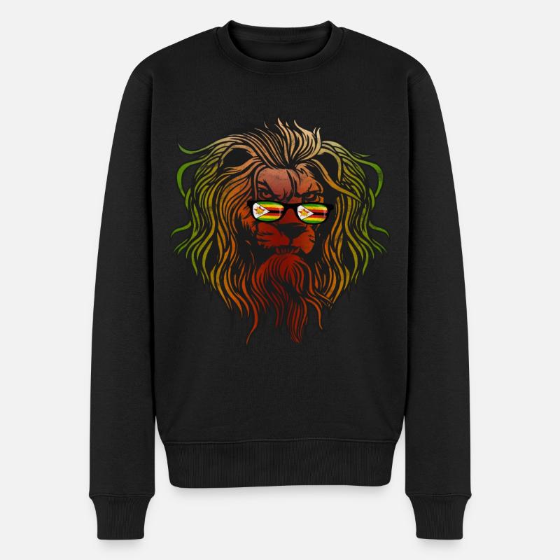 Zimbabwe - Pull Premium bio Homme - noir