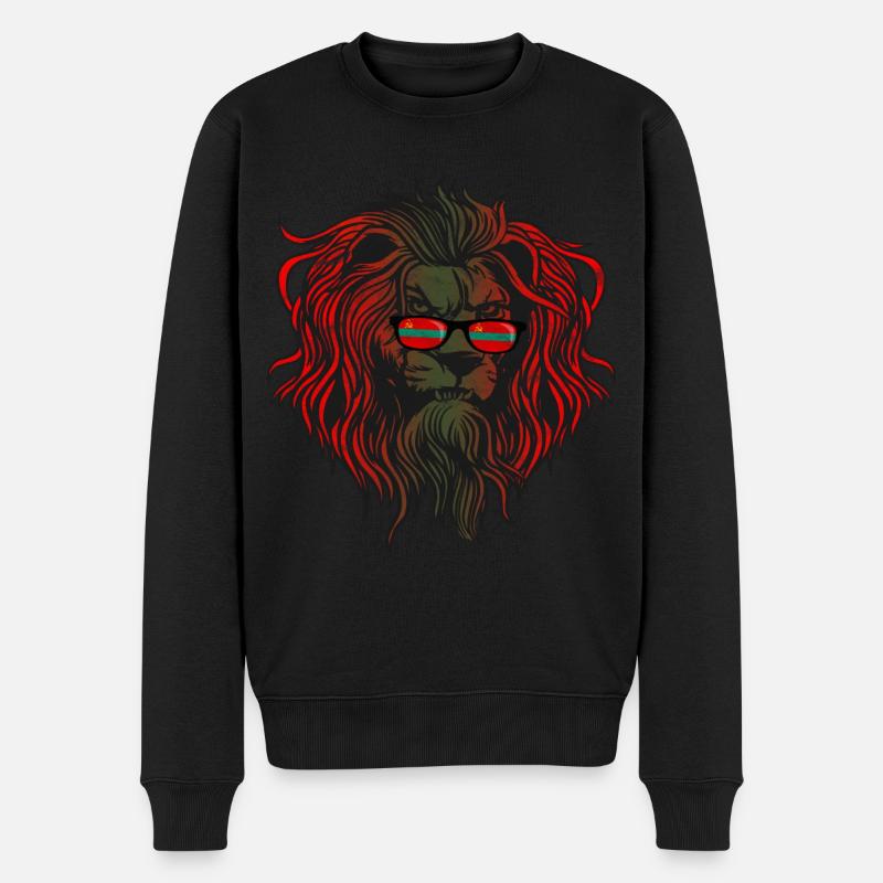 Transnistrien - Männer Premium Bio Pullover - Schwarz