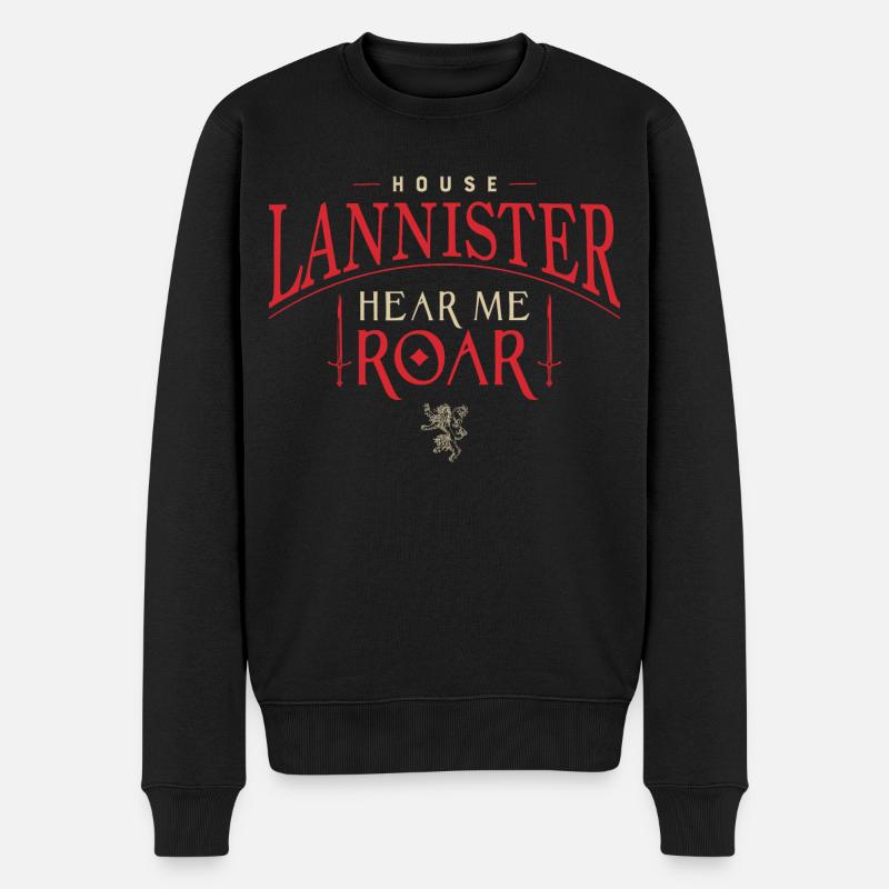 Game Of Thrones Maison Lannister - Pull Premium bio Homme - noir