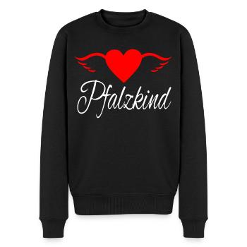 Pfalzkinder Pfalz Pfälzer Rheinland-Pfalz Weinfest - Männer Premium Bio Pullover - Schwarz - Vorne - Nico (187cm)