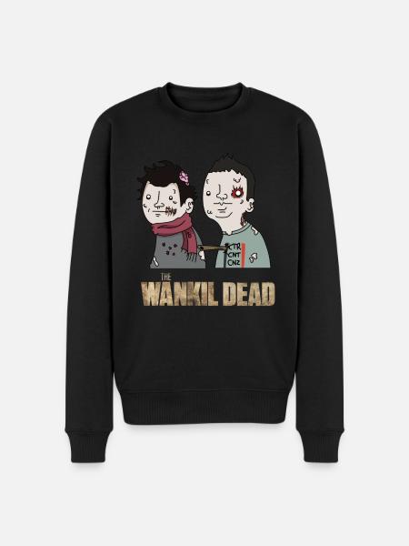 The Wankil Dead - Pull Premium bio Homme - noir