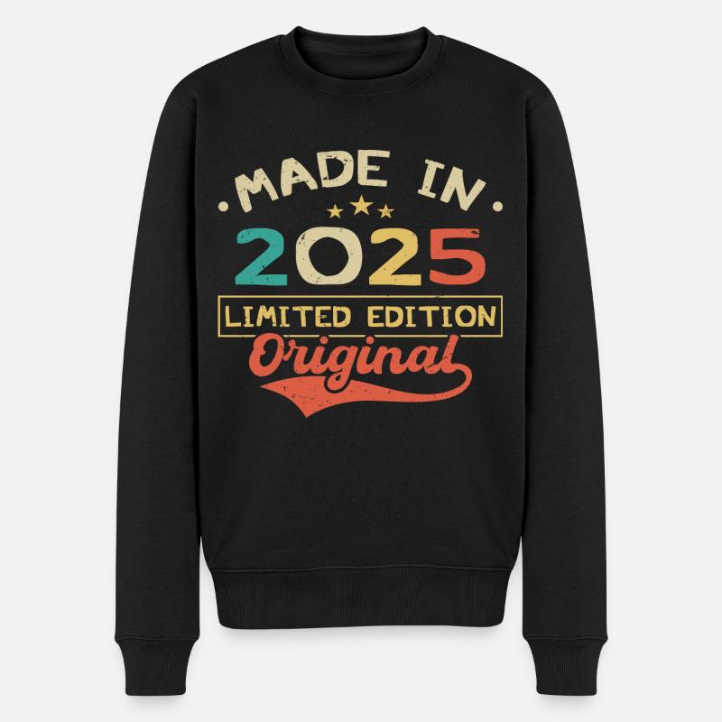 Made in 2025 | Limited Edition 2025 | Original - Pull Premium bio Homme - noir