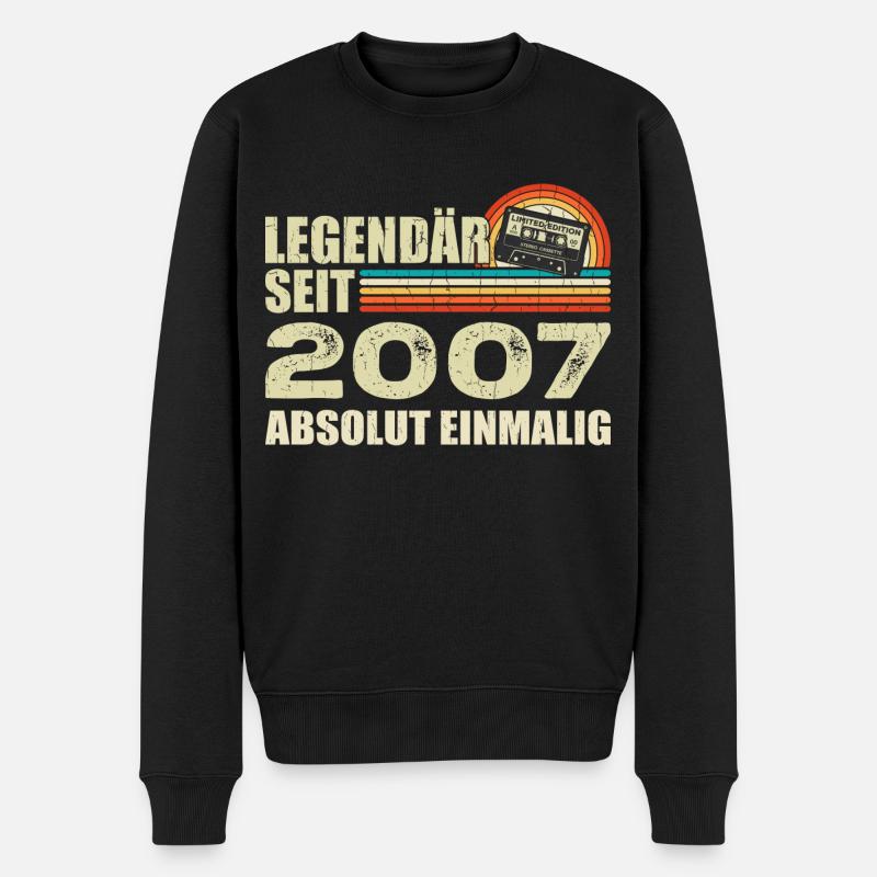 Légendaire depuis 2007 - absolument unique - Pull Premium bio Homme - noir