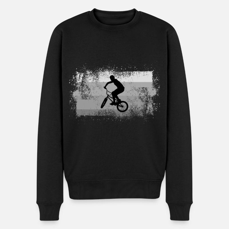 BMX - Männer Premium Bio Pullover - Schwarz