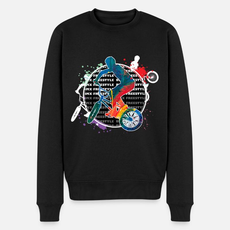 BMX - Pull Premium bio Homme - noir