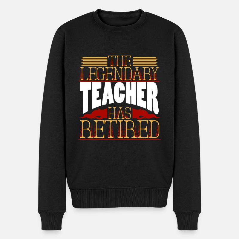 Retraite des enseignants - Pull Premium bio Homme - noir