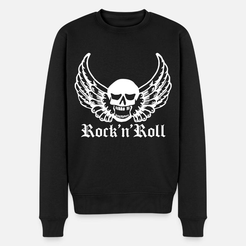 rock'n'roll - Pull Premium bio Homme - noir
