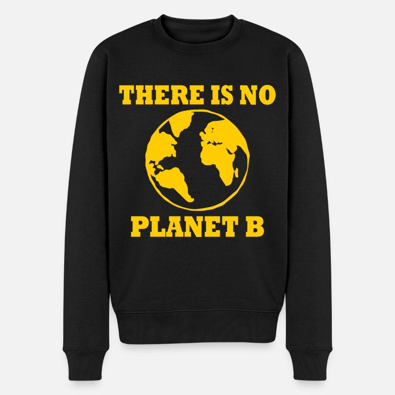 There is no planet b - Pull Premium bio Homme - noir
