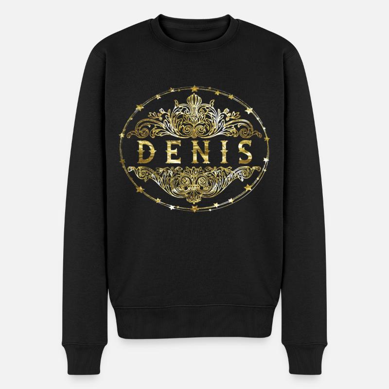 Denis - Pull Premium bio Homme - noir