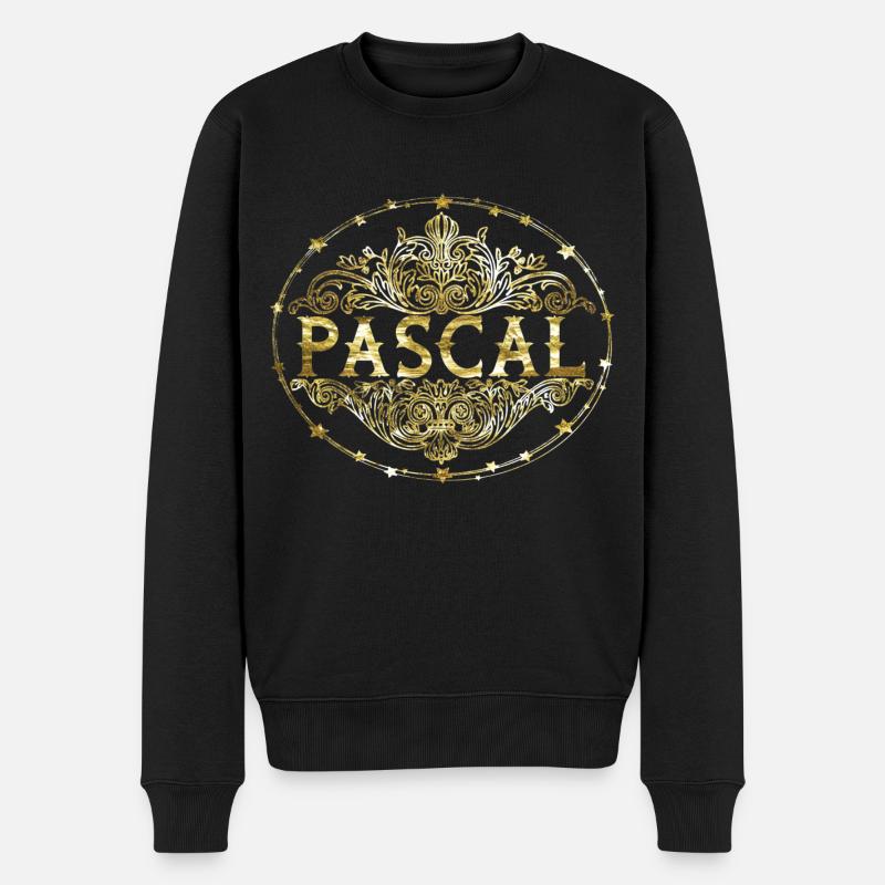 Pascal - Men's Premium Organic Jumper - black