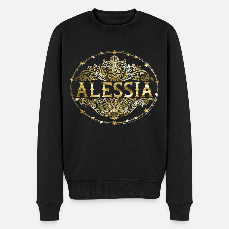 Alessia - Pull Premium bio Homme - noir