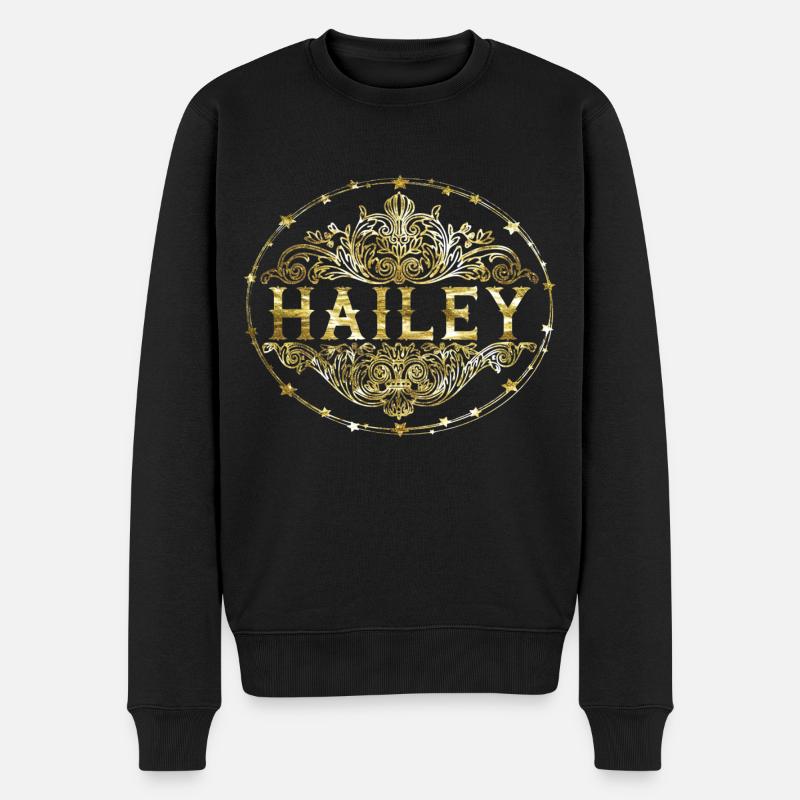 Hailey - Pull Premium bio Homme - noir
