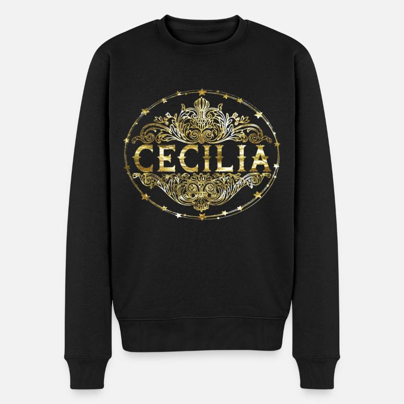 Cecilia - Pull Premium bio Homme - noir