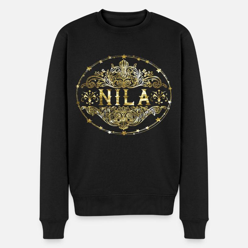 Nila - Pull Premium bio Homme - noir