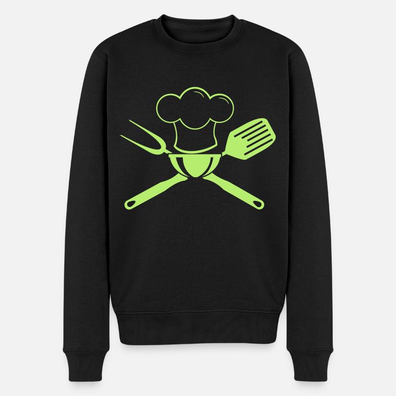 (koch_11_1f) - Pull Premium bio Homme - noir