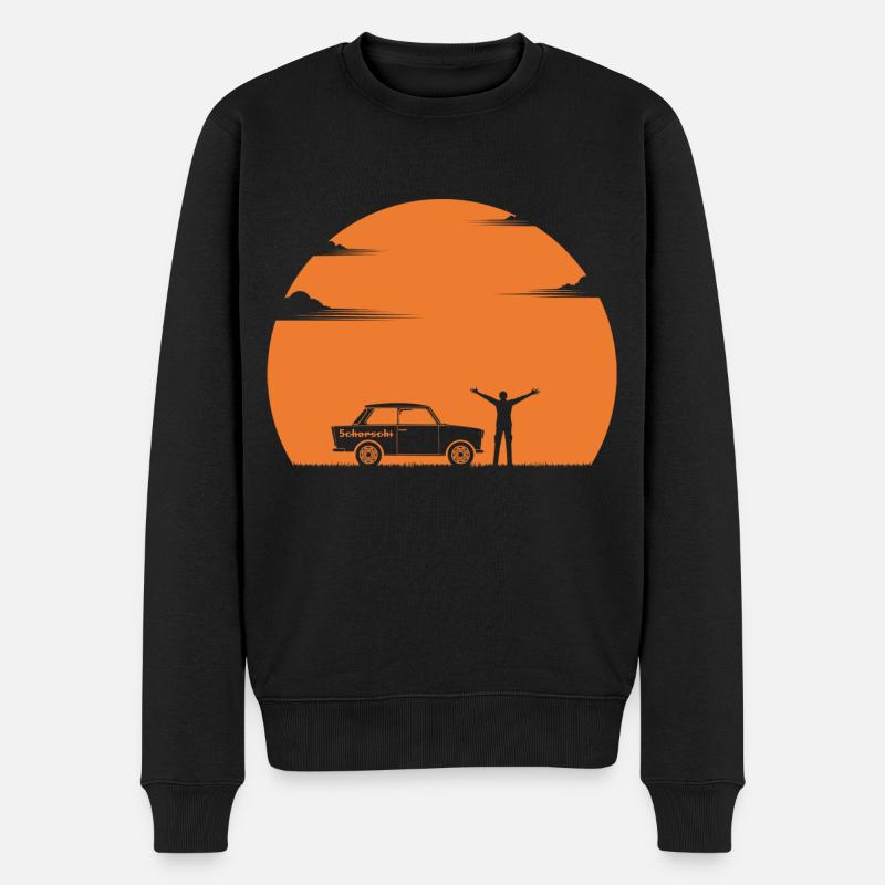 SonnenUntergang (-Edition) - Männer Premium Bio Pullover - Schwarz