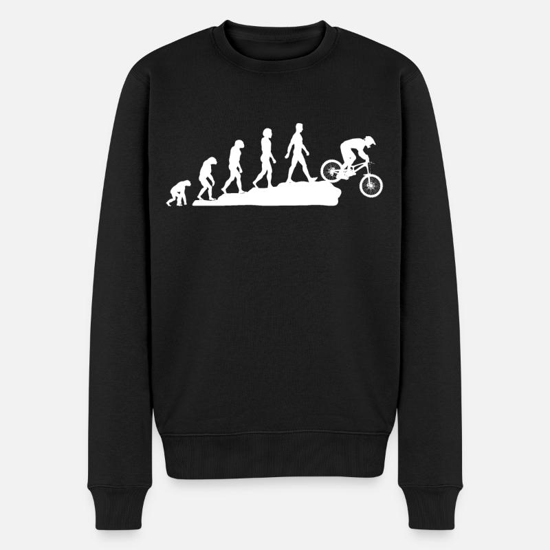 VTT VTT Mountain Biking Evolution - Pull Premium bio Homme - noir