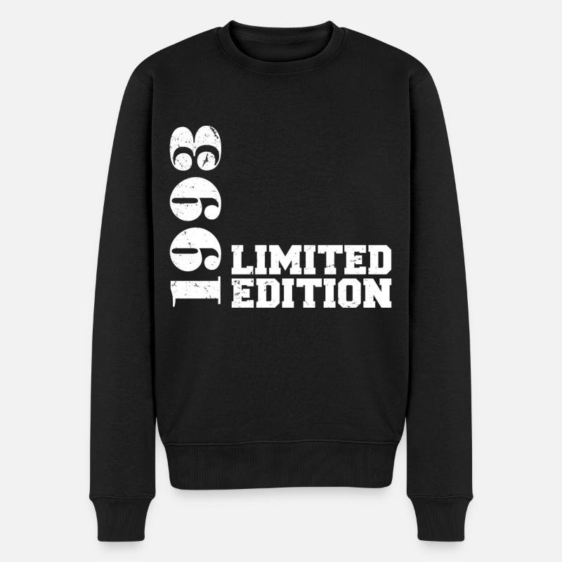 Limitierte Auflage 1993, Geburtstagsgeschenk 1993 - Männer Premium Bio Pullover - Schwarz