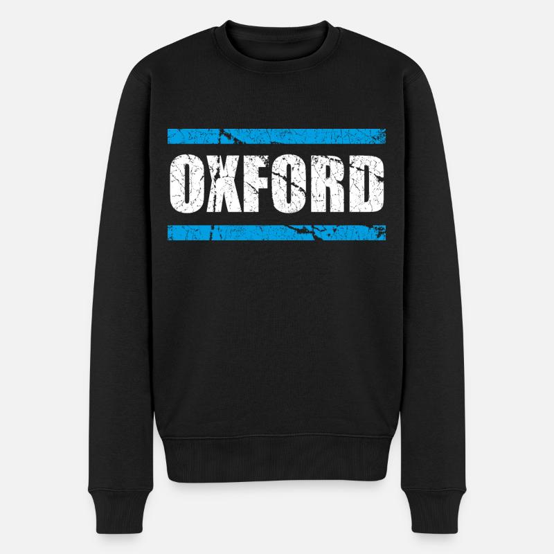 Oxford - Pull Premium bio Homme - noir