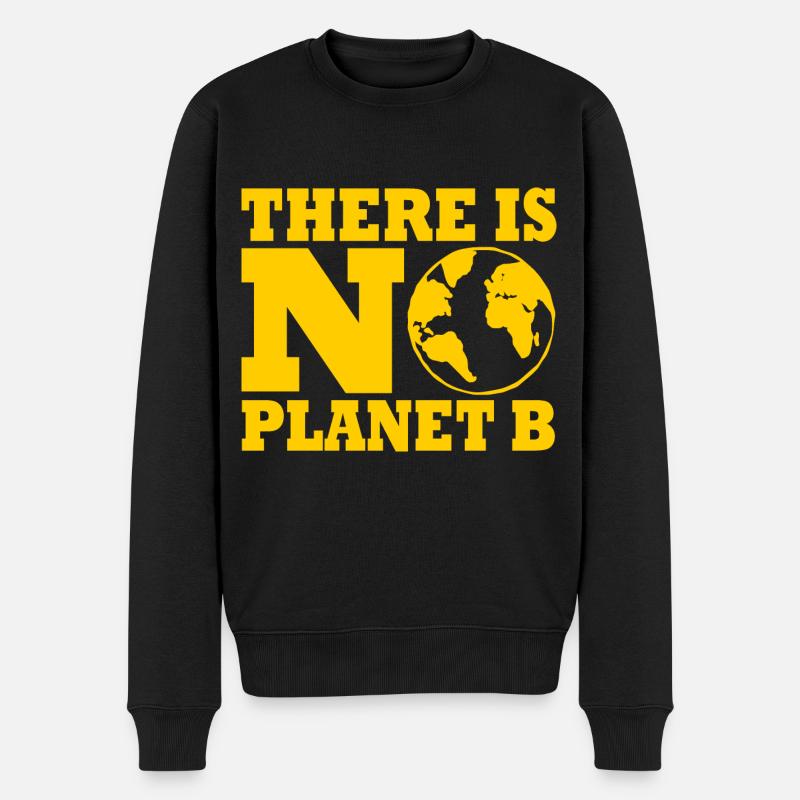 There is no planet B - Pull Premium bio Homme - noir