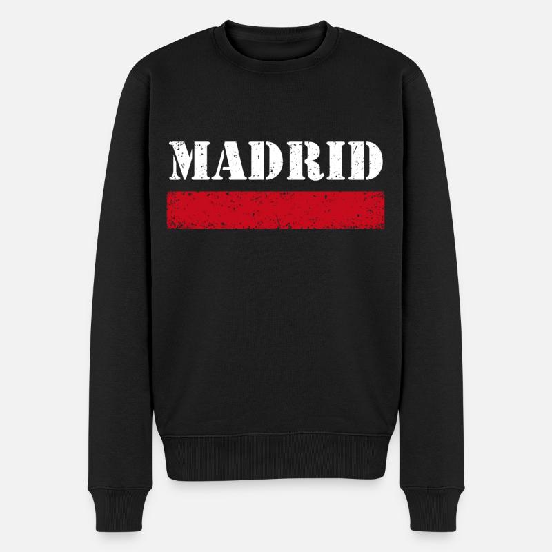 Madrid Millésime - Pull Premium bio Homme - noir