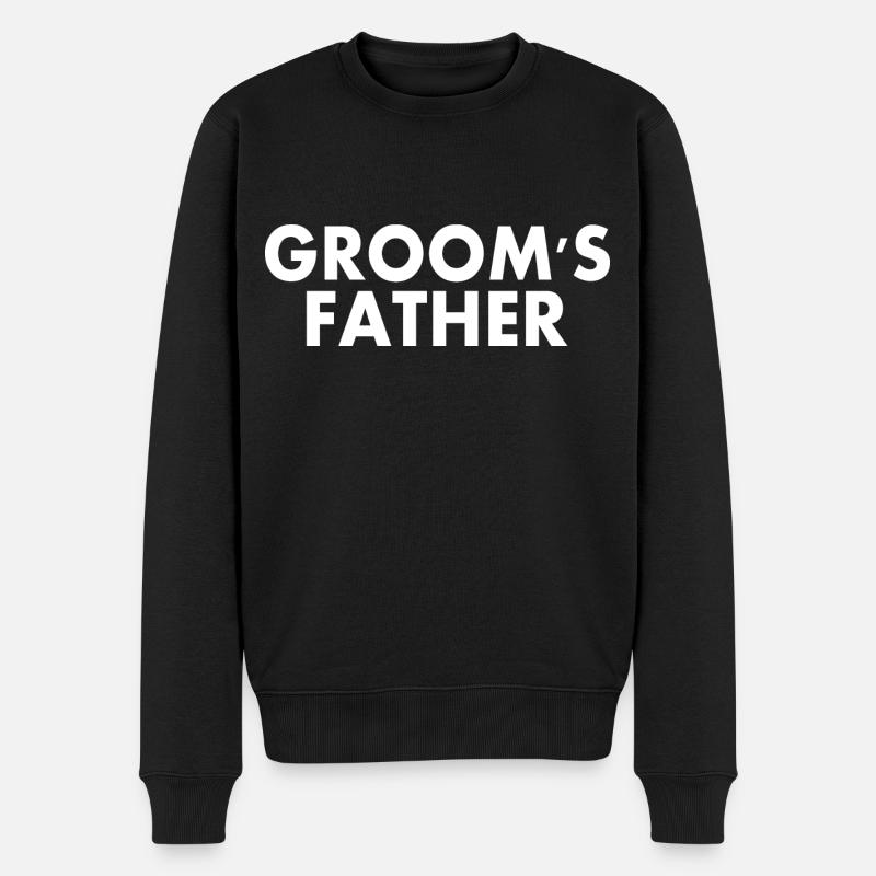 Grooms father - Pull Premium bio Homme - noir