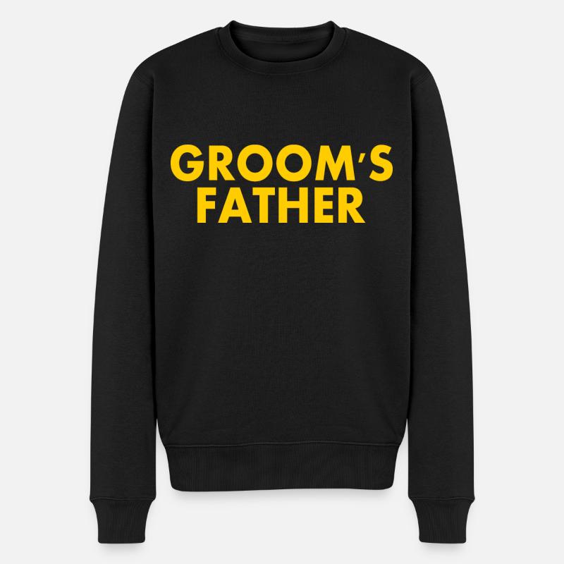 Grooms father - Pull Premium bio Homme - noir
