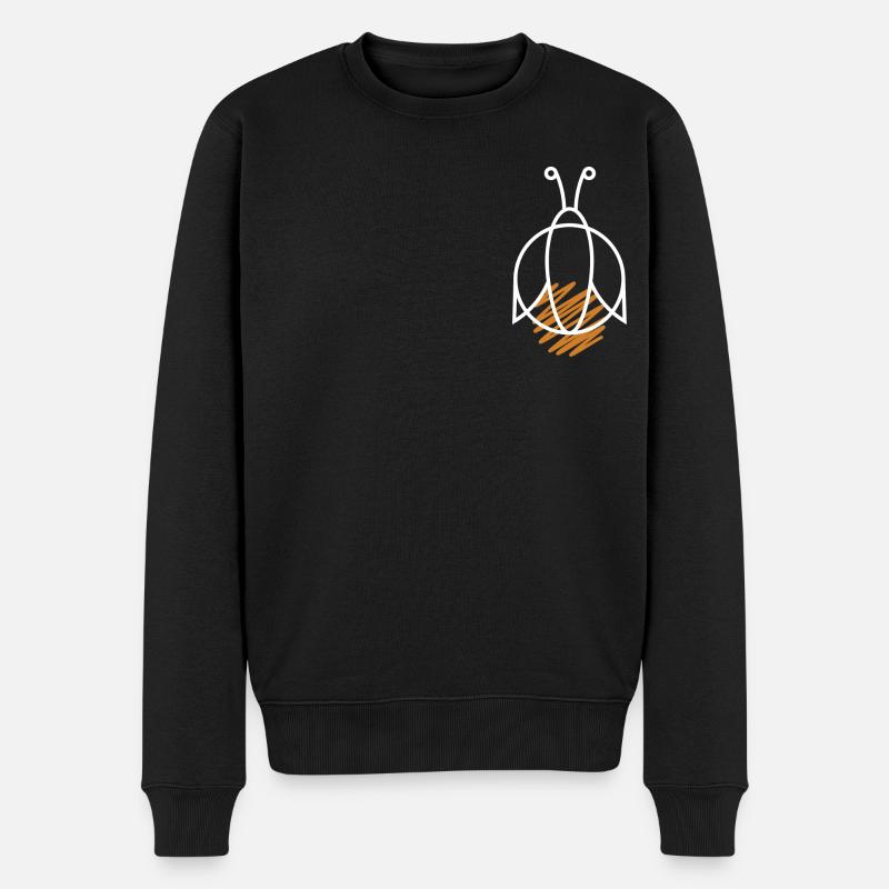 Luciole - Pull Premium bio Homme - noir