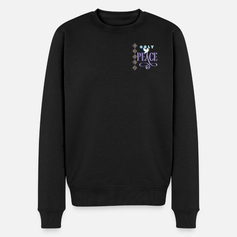 Colombe de la paix - Pull Premium bio Homme - noir