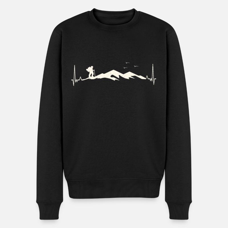 Allgäu - Pull Premium bio Homme - noir