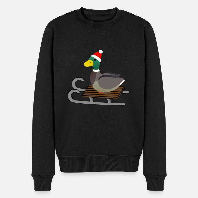 Canard - Pull Premium bio Homme - noir