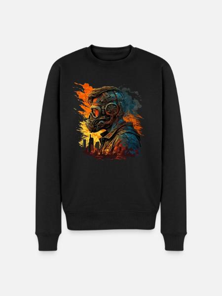 Radioactive - Men's Premium Organic Jumper - black